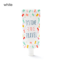 Load image into Gallery viewer, Shower Shampoo Bottle Portable Makeup Containe 1PC Empty Mini Plastic Travel Supplies Lotion Separating Storage Bag