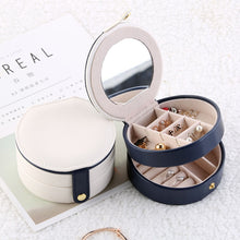 Load image into Gallery viewer, Women Makeup Organizers Holder Cosmetic Brushes Container Jewelry Rings Display Box Home Bathroom Storage Accessories Supplies