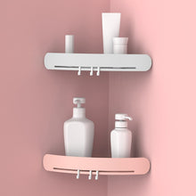 Load image into Gallery viewer, Bathroom Triangular Rack Punch-free Wall-mounted Shower Shelf Holder Kitchen Storage Rack Organizer Household Items Accessories