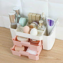 Load image into Gallery viewer, Desktop Drawer Makeup Organizer Women Cosmetics Cotton Swabs Holder Jewelry Necklace Earrings Lipsticks Storage Box Accessories