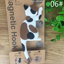 Load image into Gallery viewer, Hanging Door Clothes Towel Handbag Holder Lovely Magnetic Hook Refrigerator Stick Various Shapes Fridge Magnet