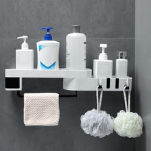 Load image into Gallery viewer, Bathroom Rack Shelf Corner Shower Shelf Holder Wall Mounted Shampoo Holder Kitchen Storage Rack Organizer Bathroom Accessories