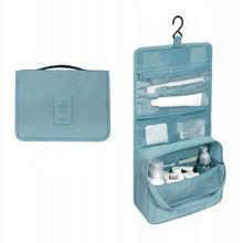 Load image into Gallery viewer, Women fashion Travel Nylon cosmetics bags water-proof beauty makeup bags bathroom organizer of portable bath hook washing up bag