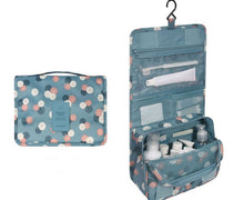 Load image into Gallery viewer, Women fashion Travel Nylon cosmetics bags water-proof beauty makeup bags bathroom organizer of portable bath hook washing up bag