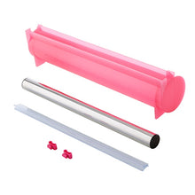 Load image into Gallery viewer, BR All Sizes Plastic Wrap Dispenser Aluminum Foil Holder Box for Cutting Film Food Wrap Cling Film Cutter Kitchen Film Organizer