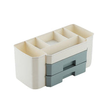 Load image into Gallery viewer, Desktop Drawer Makeup Organizer Women Cosmetics Cotton Swabs Holder Jewelry Necklace Earrings Lipsticks Storage Box Accessories