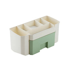 Load image into Gallery viewer, Desktop Drawer Makeup Organizer Women Cosmetics Cotton Swabs Holder Jewelry Necklace Earrings Lipsticks Storage Box Accessories